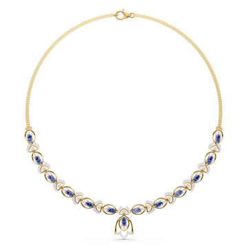 Orchid Whispers Diamond Necklace