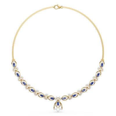 Orchid Whispers Diamond Necklace