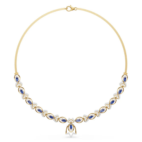 Orchid Whispers Diamond Necklace