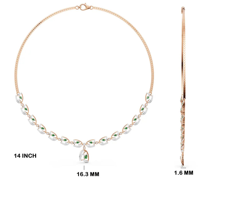 Astral Solstice Diamond Necklace