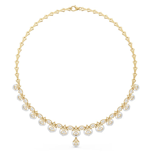 Imperial Petal Diamond Necklace