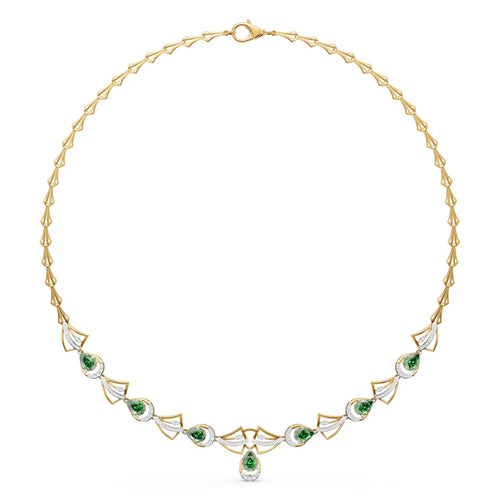 Sylvan Tier Diamond Necklace