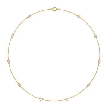 Ophelia Mixed Cut Diamond Necklace