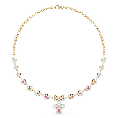 Inaya Floral Diamond Necklace