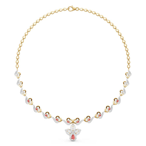 Inaya Floral Diamond Necklace