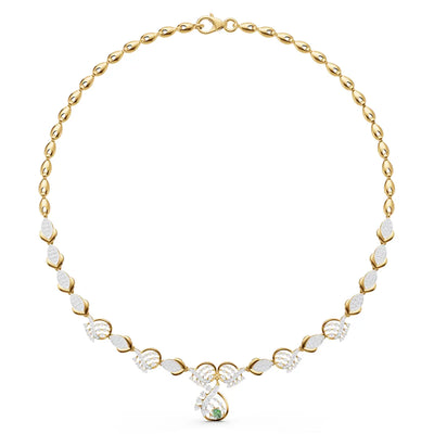 Sylvie Verdant Diamond Necklace