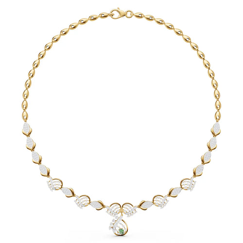 Sylvie Verdant Diamond Necklace