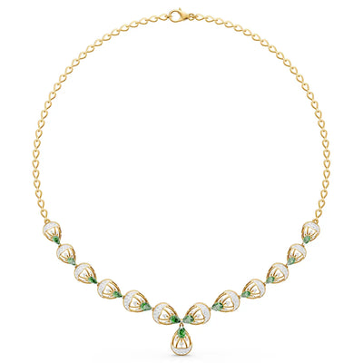 Verena Flora Diamond Necklace