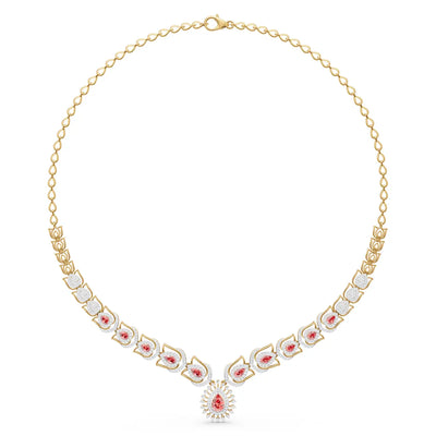 Althea Floret Diamond Necklace