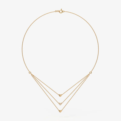 Trilove Whisper Layered Necklace