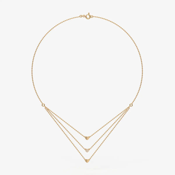Trilove Whisper Layered Necklace