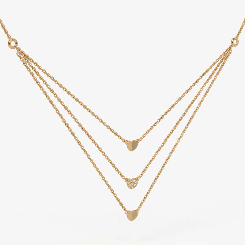 Trilove Whisper Layered Necklace