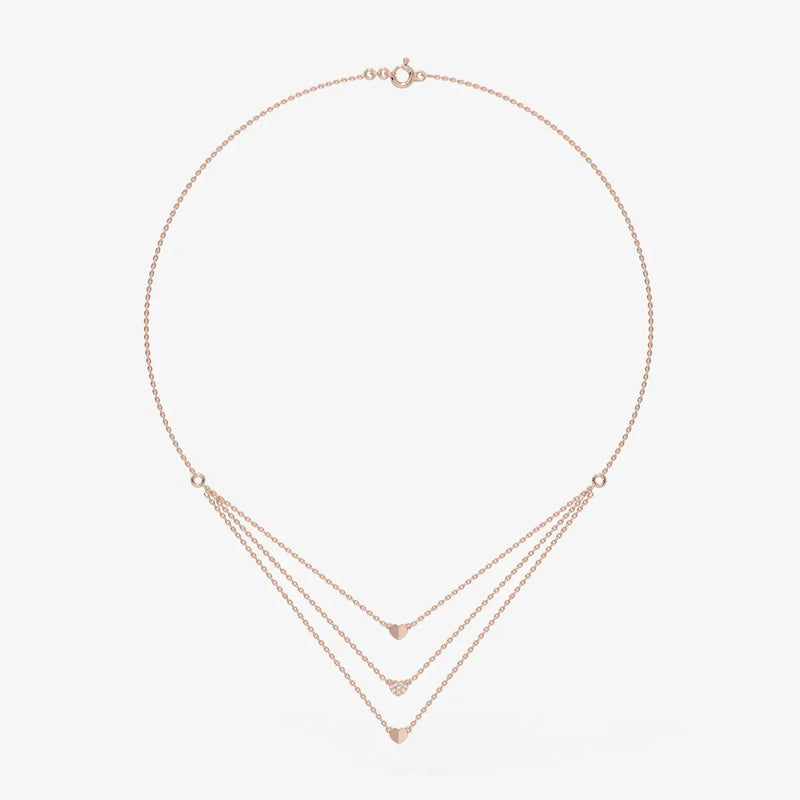 Trilove Whisper Layered Necklace