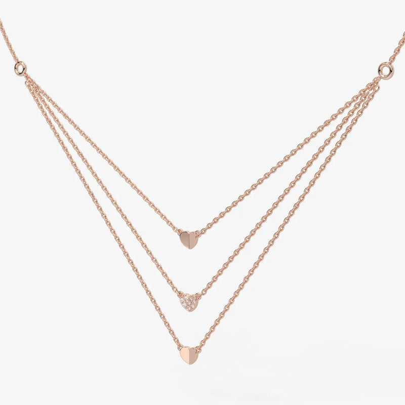 Trilove Whisper Layered Necklace