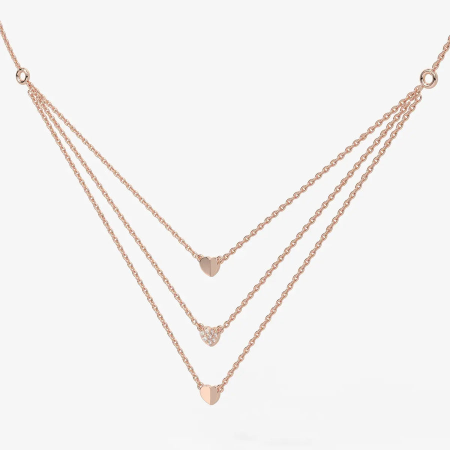 Trilove Whisper Layered Necklace
