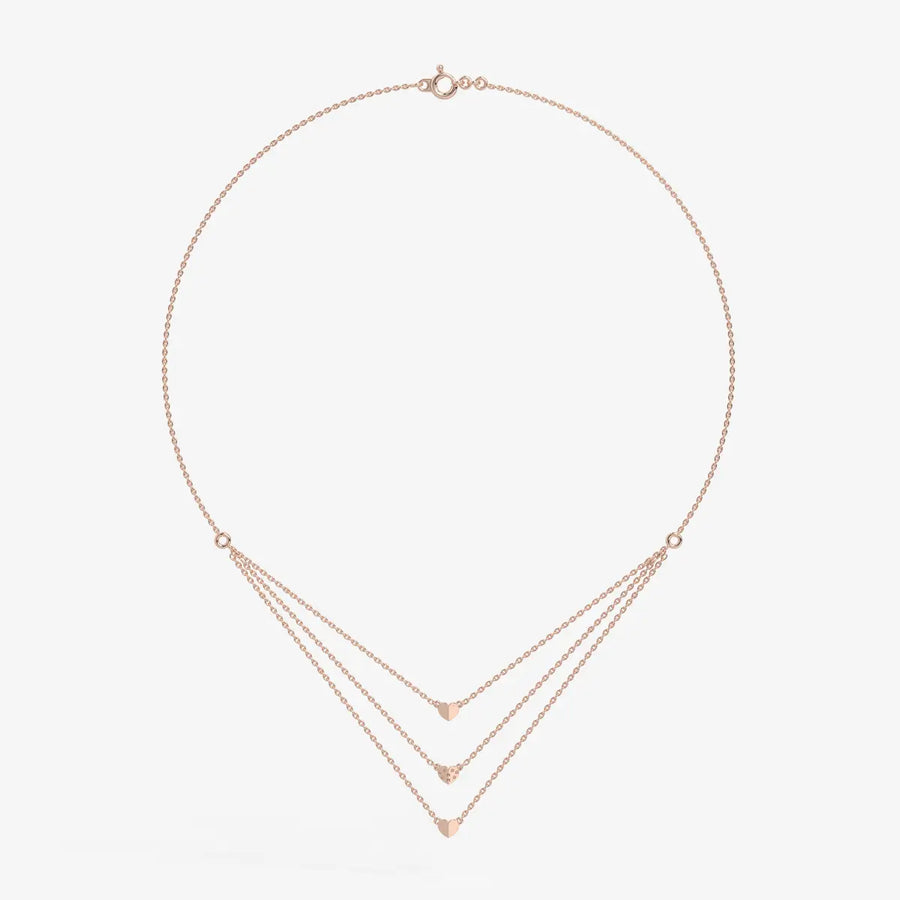 Trilove Whisper Layered Necklace