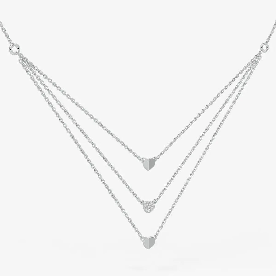 Trilove Whisper Layered Necklace
