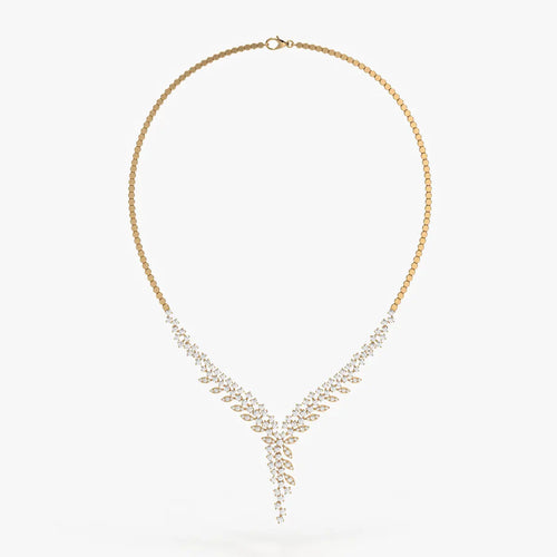Virelia Leaffall Cascade Necklace