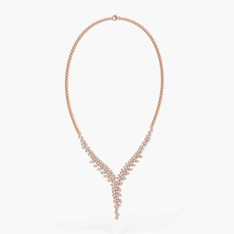 Virelia Leaffall Cascade Necklace