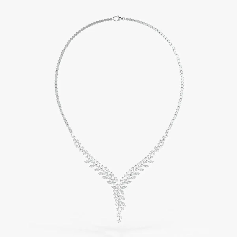 Virelia Leaffall Cascade Necklace