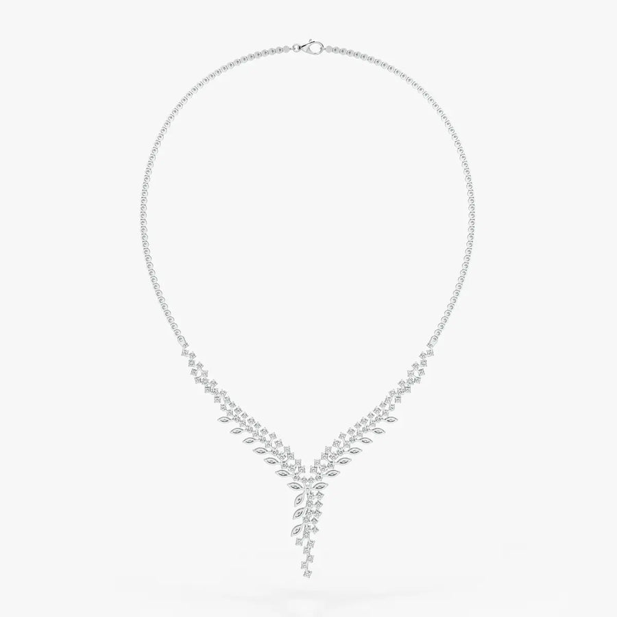Virelia Leaffall Cascade Necklace