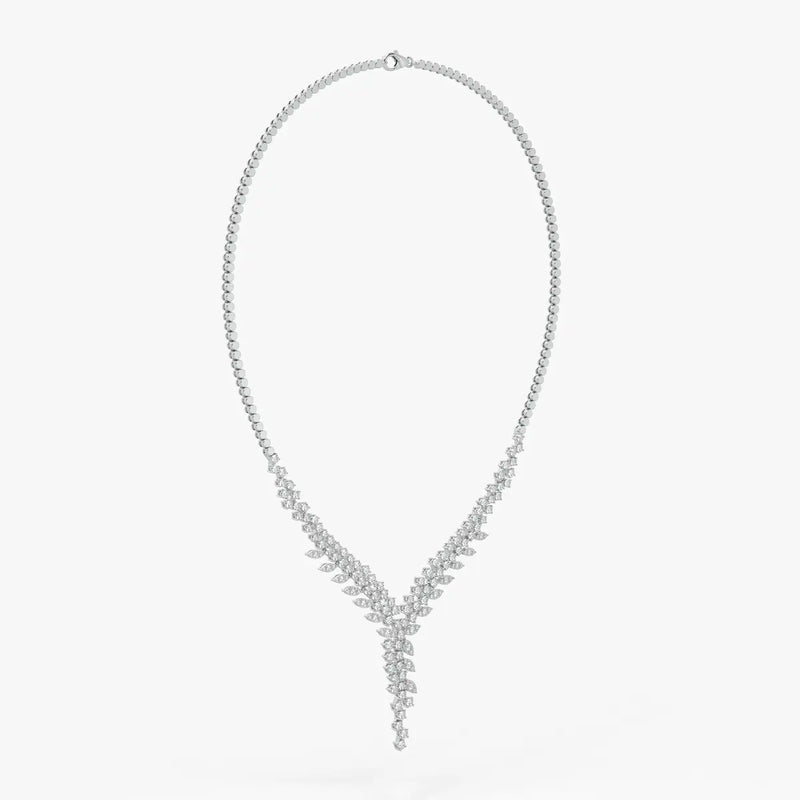 Virelia Leaffall Cascade Necklace