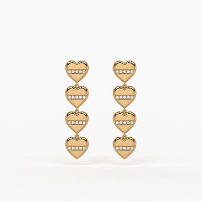 Amorex Pulse Drop Earrings