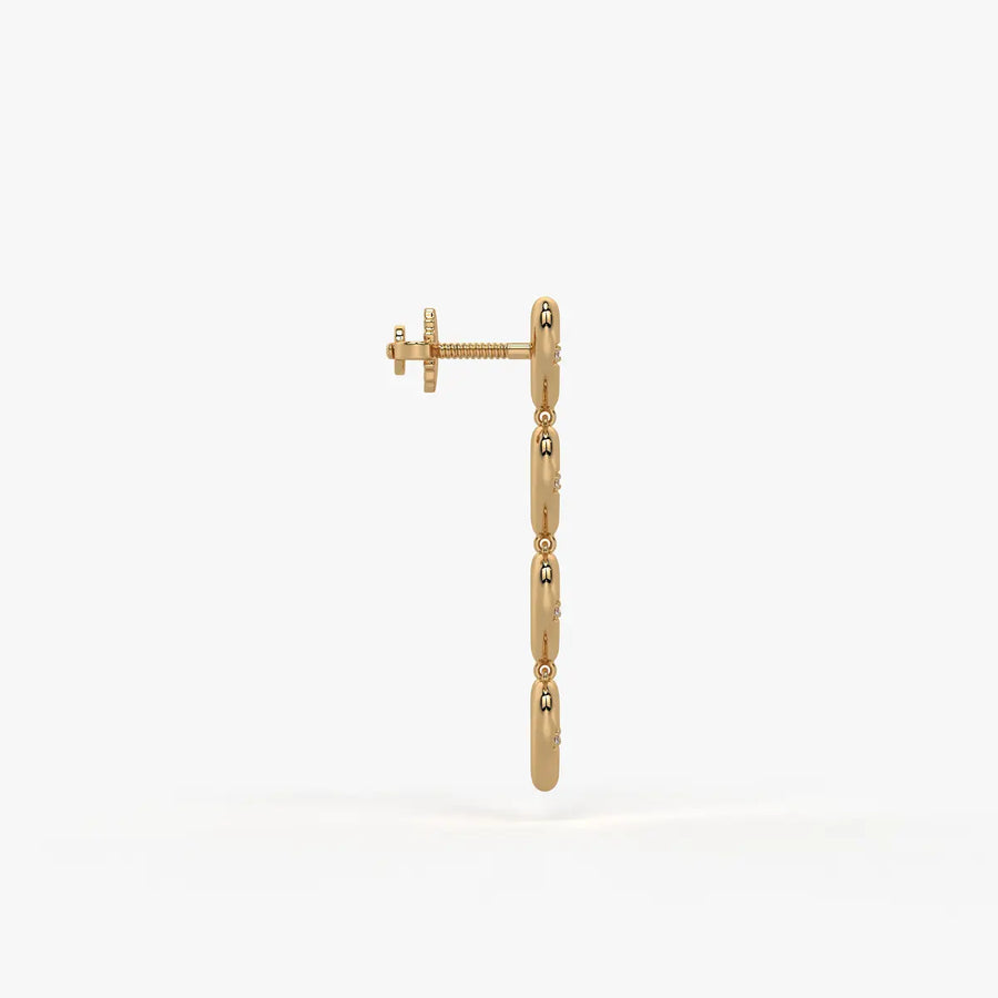 Amorex Pulse Drop Earrings