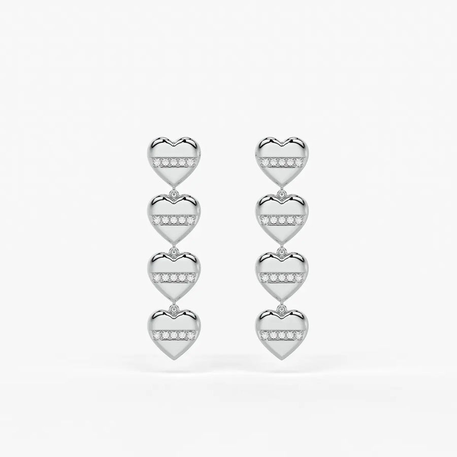 Amorex Pulse Drop Earrings