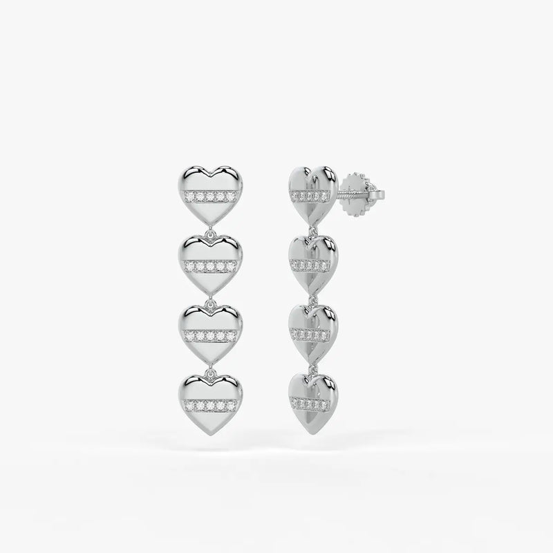 Amorex Pulse Drop Earrings