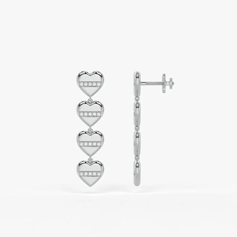 Amorex Pulse Drop Earrings