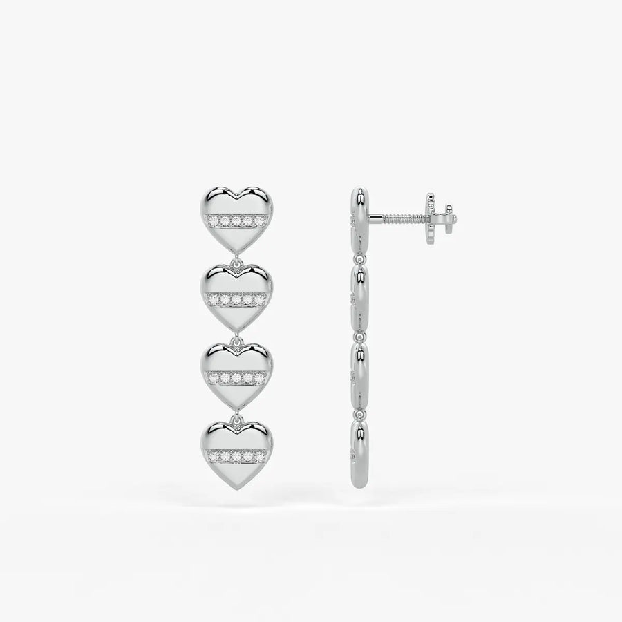 Amorex Pulse Drop Earrings