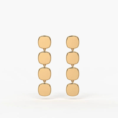 Quadra Drop Statement Earrings