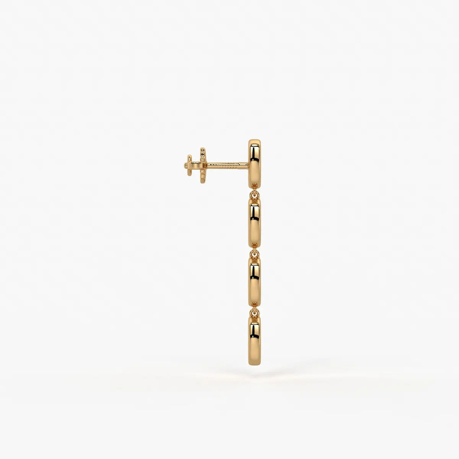 Quadra Drop Statement Earrings