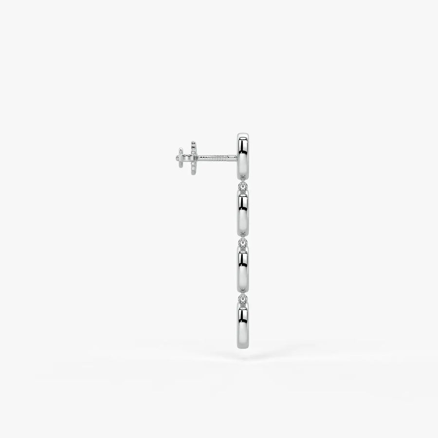 Quadra Drop Statement Earrings