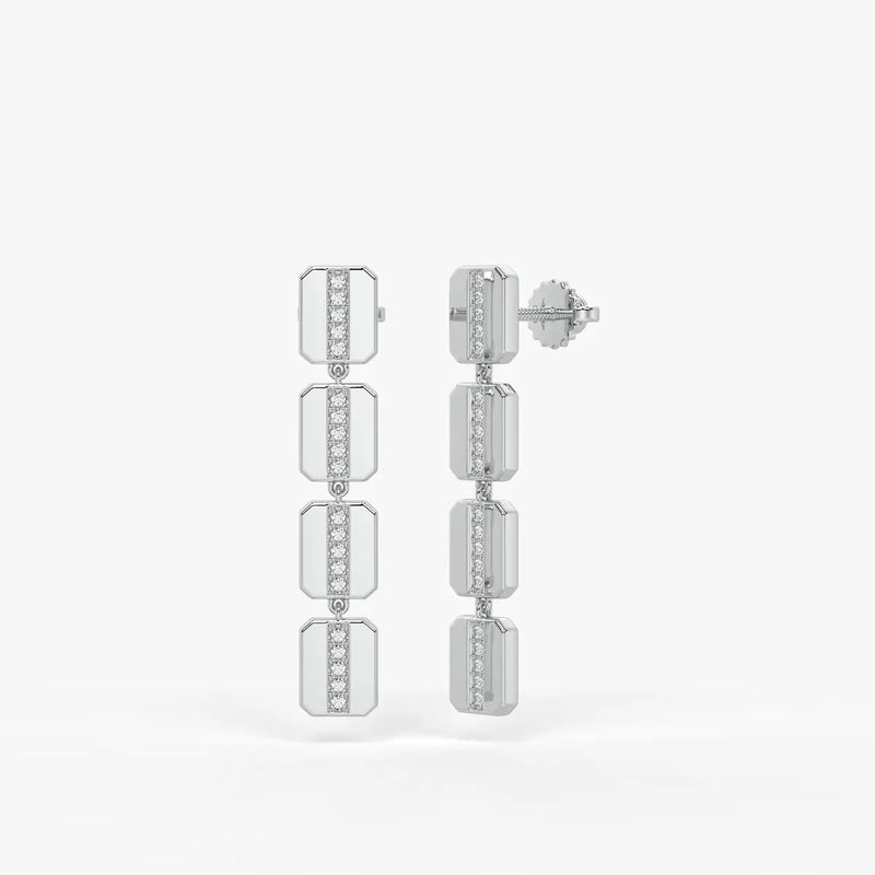 Vantrex Axis Drop Earrings