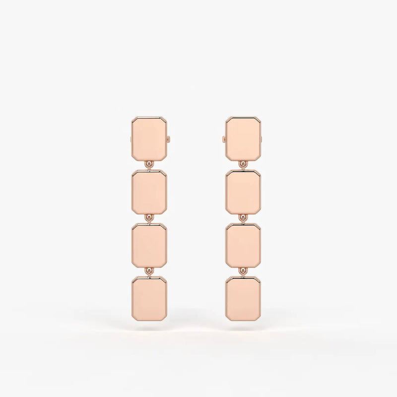 Orvexa Linear Drop Earrings