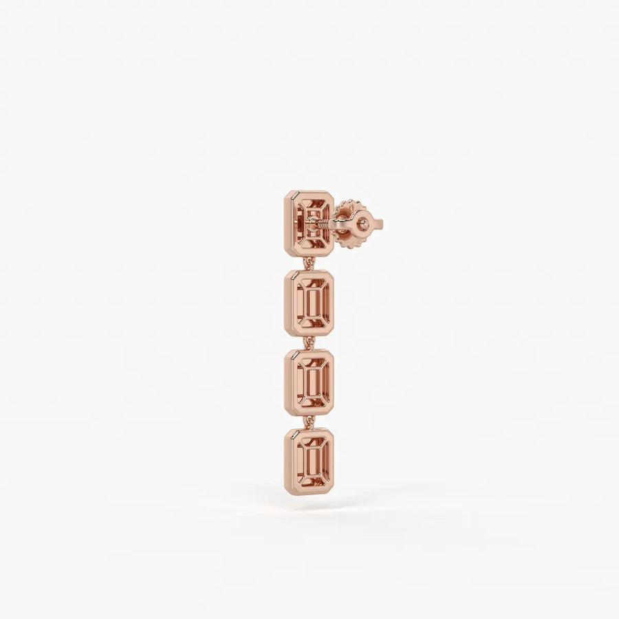 Orvexa Linear Drop Earrings