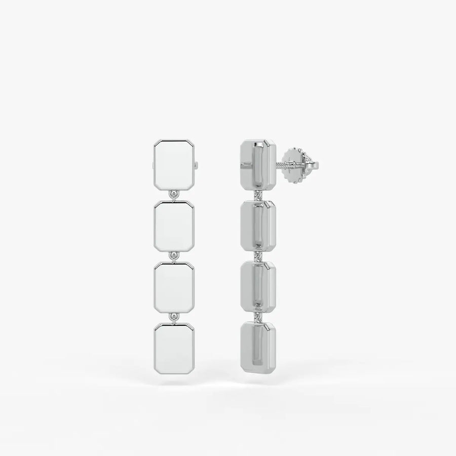 Orvexa Linear Drop Earrings