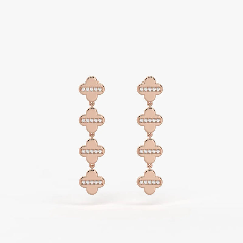 Lustra Quadra Spark Drop Earrings