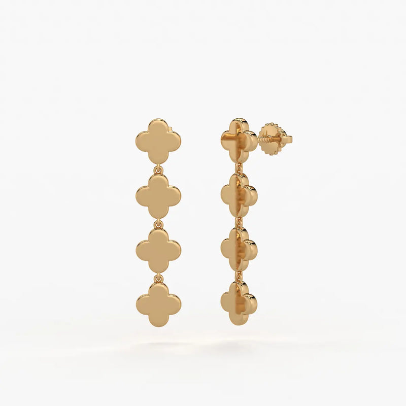 Florique Charm Cascade Earrings