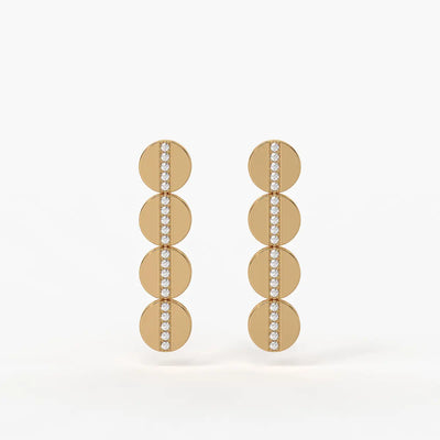 Aurevia Linear Glow Disc Drops