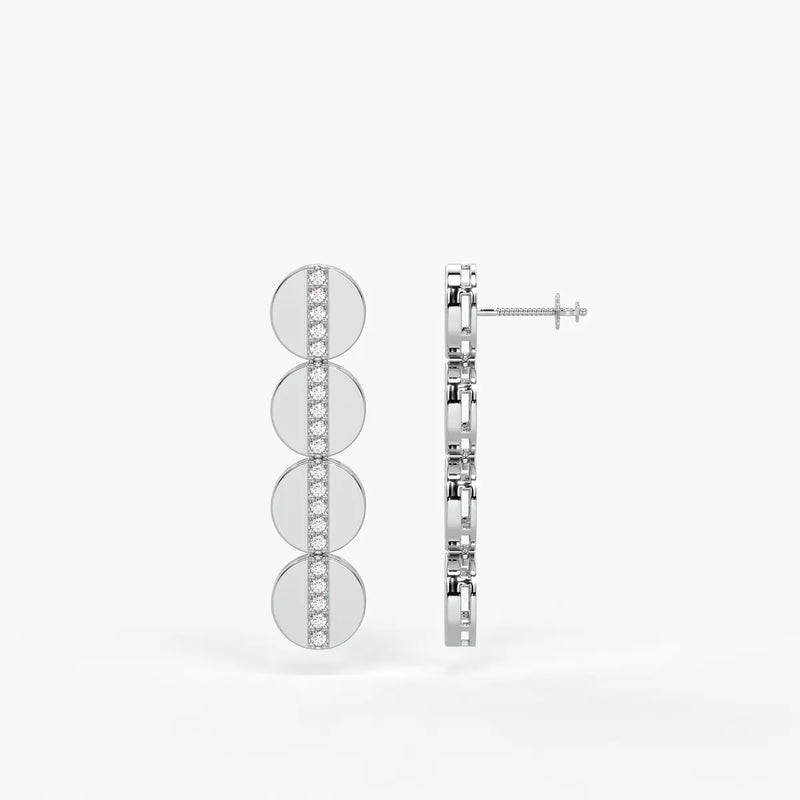 Aurevia Linear Glow Disc Drops