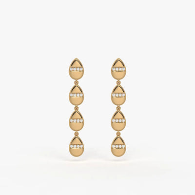 Diora Cascade Drop Earrings