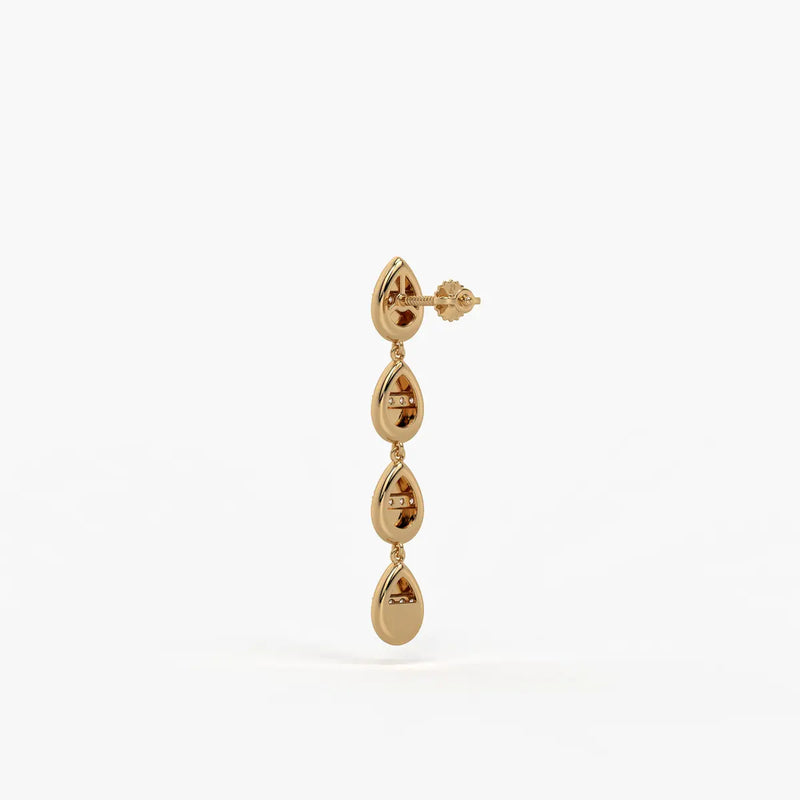 Diora Cascade Drop Earrings