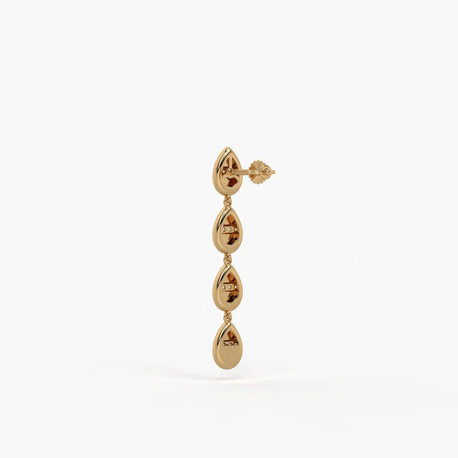 Diora Cascade Drop Earrings