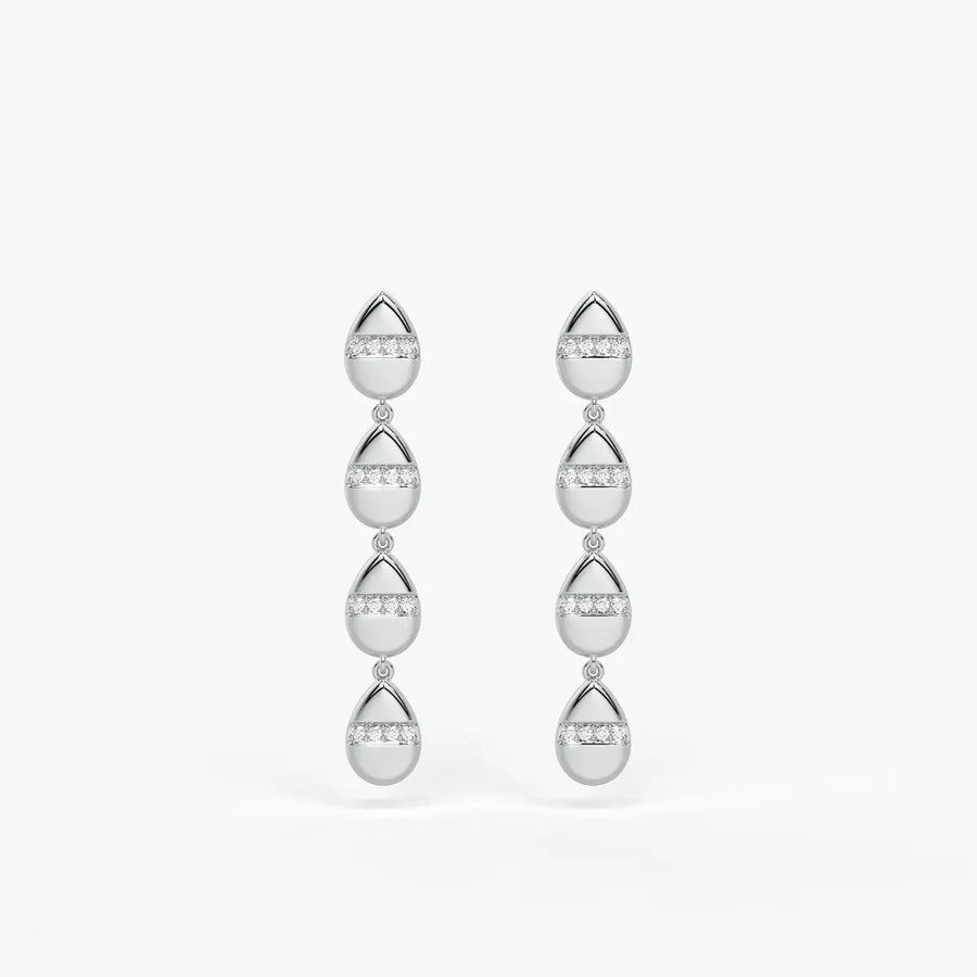 Diora Cascade Drop Earrings