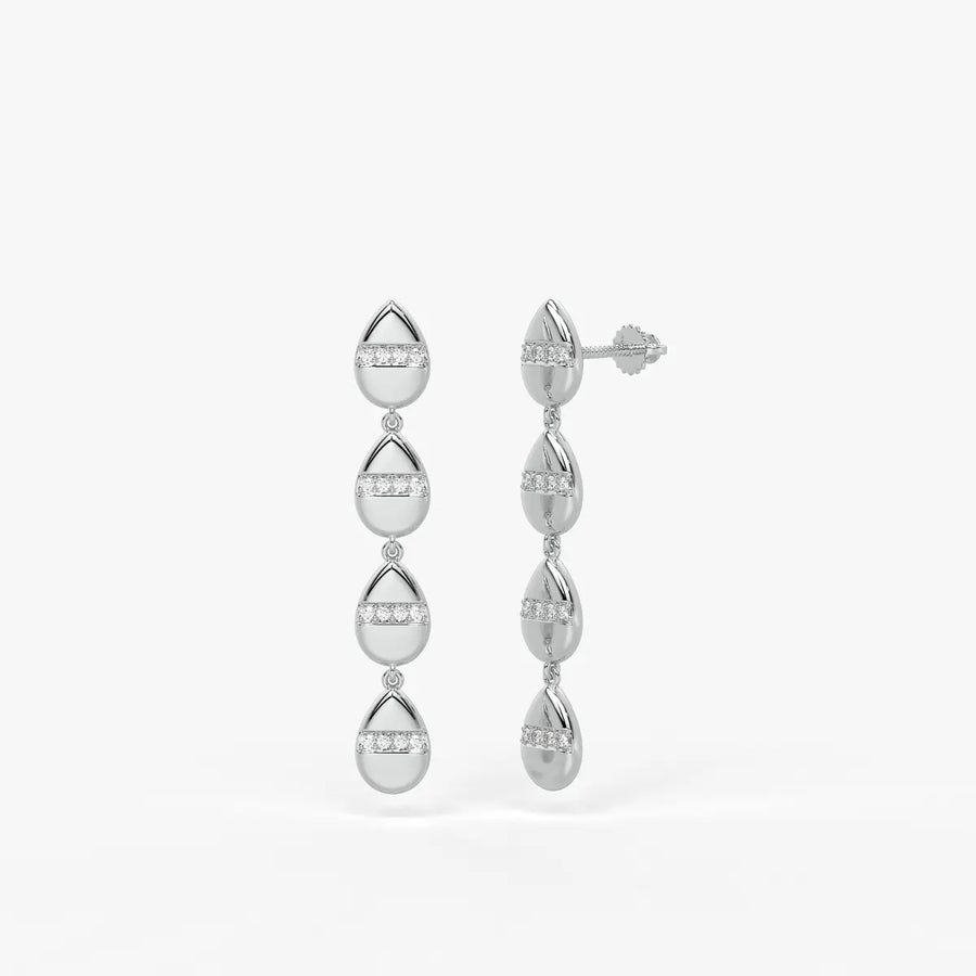 Diora Cascade Drop Earrings