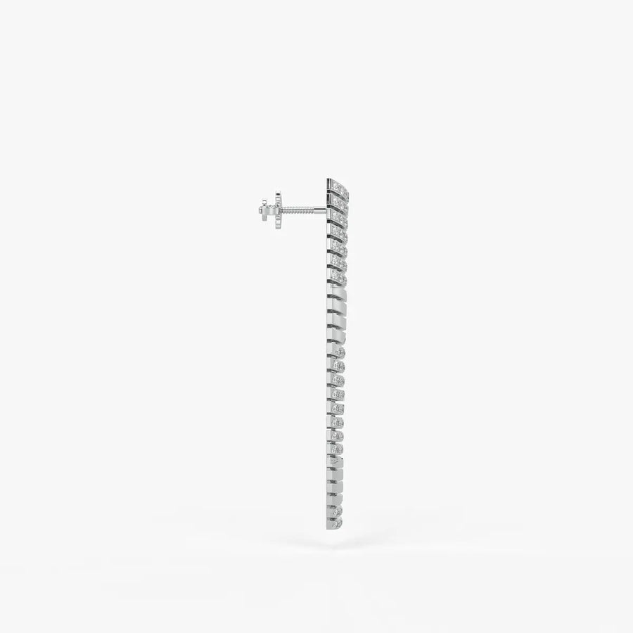 Serpelle Luxe Spiral Drop Earrings