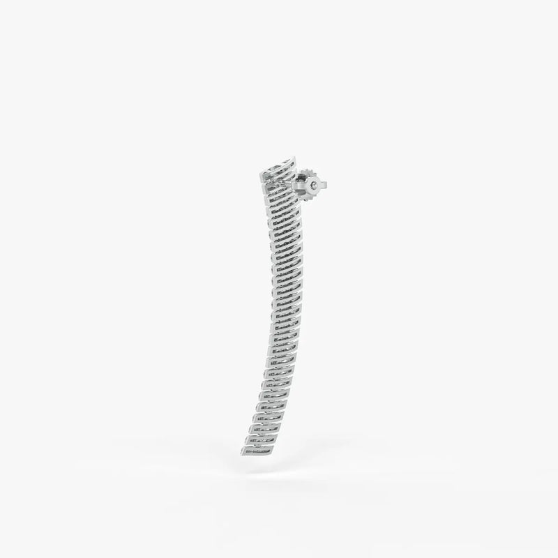 Serpelle Luxe Spiral Drop Earrings